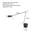 Axyaa Industrial Floor Lamp Adjustable LED Study Minimalist Light