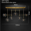 Axyaa Nordic Living Room Chandelier - Modern Lighting for Home, Coffee Shop, and Dining Area