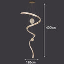 Axyaa Modern LED Chandeliers for Dining Room Pendant Lights Hanging Lamps