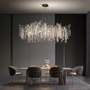 Luxury French Crystal Pendant Lights for Bedroom and Living Room by Axyaa