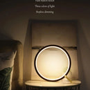 Axyaa LED Round Table Lamp with Stepless Dimming - Bedroom Night Light