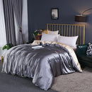 Axyaa Mulberry Silk Duvet Cover Queen Skin Beauty Comforter Cover Bed Blanket