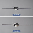 Axyaa Minimalist LED Pendant Lights for Dining Room Kitchen Decor
