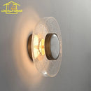 Axyaa Cracked Glass LED Wall Lamp Modern Minimalist Design for Home Decor