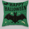 Halloween Creepy & Fun Pillows: Axyaa Pattern Cushion Cover for Sofa, Bedroom, Car