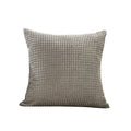 Axyaa Luxe Velvet Striped Cushion Cover Set - 45X45cm Home Decor Pillow Case