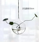 Axyaa Angel Glass Vase for Living Room Decor with Hanging Hydroponic Flowers