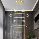 Axyaa Modern Light Luxury Pendant Lights for Staircase and Living Room decor