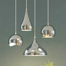 Axyaa Modern Plating Pendant Lights Chandeliers for Dining Room Kitchen Bedroom