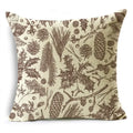 Axyaa Christmas Linen Cushion Cover Merry Gifts 18*18in