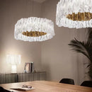Axya Contemporary Chandelier: Minimalist Italian Design for Living Room, Bedroom, and Study
