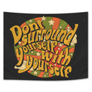 Boho Sun Moon Phase Rainbow Tapestry by Axyaa - Bedroom Decor Bedspread
