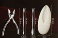 Axyaa Crab Tools Set: Zinc Alloy Scissors & Pliers Clip Trio