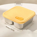 Axyaa Stainless Steel Lunch Box - Stackable Leak Proof Bento Container