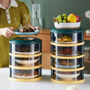 Axyaa Multi-layer Food Cover for Dustproof Storage and Winter Dining