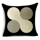 Axyaa Geometric Stitching Pillowcase in 40*40cm/45*45cm/50*50cm