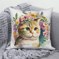 Axyaa Animal Print Decorative Pillowcase for Sofa, Car, Living Room