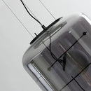 Axyaa Glass Ball Pendant Lamp: Retro Style for Restaurant, Coffee Bar, Shop.