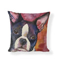 Axyaa Black White Dog Cushion Covers - Home Decor Pillow Cases