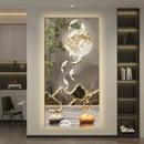 Axyaa Modern LED Mural Lamp for High-End Entrance Decoration