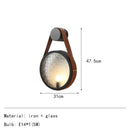 Axyaa Frosted Glass Wall Sconce for Parlor, Bedroom, Restaurant