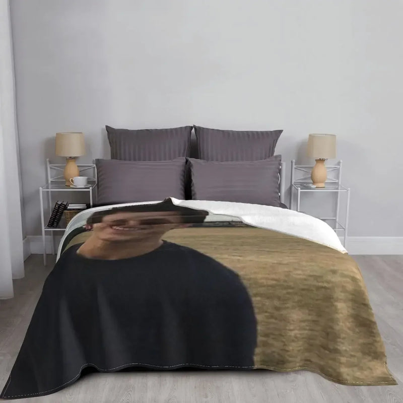 Axyaa Retros Blanket - Personalized Throw for Bed or Beach