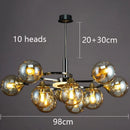 Axyaa Nordic Magic Bean Ceiling Chandelier LED Indoor Lighting Home Decor