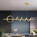 Axyaa Elegant Chandelier Dining Room Pendant Lights Ceiling Lamps indoor lighting