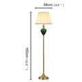 Axyaa Modern LED Dimmer Floor Lamps | Ceramic Decorative Design for Living Room