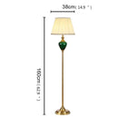 Axyaa Modern LED Dimmer Floor Lamps | Ceramic Decorative Design for Living Room