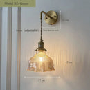 Elegant Vintage Brass Socket Wall Sconce by Axyaa for Bedroom Hotel Dining Room
