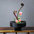 Axyaa Ceramic Flower Pot Vase Japanese Arrangement Tabletop Decoration Home Decor
