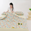 Axyaa Cool Feel Quilted Comforter for Bed - Spring/Summer Single/Double Blanket