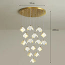 Axyaa Modern Pendant Light Chandelier LED Ceiling Lamp for Indoor Dining Room