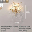 Axyaa Crystal Lamp: Luxury INS Style for Bedroom, Wall, Living Room.