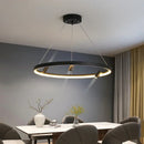 Axyaa LED Chandelier Aluminium Pendant Lamp Modern Lighting for Home Décor