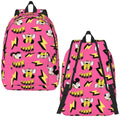 Axyaa Mickey Mouse Canvas Backpack: Large Capacity School Bag for Kids
