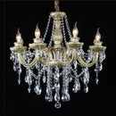 Axyaa Champagne Princess Crystal Chandelier for Elegant European Vibes