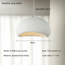 Axyaa Nordic Minimalist Chandelier LED Hall Pendant Lights for Wabi-sabi Style Living Room