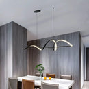 Axyaa Modern Pendant Lighting 120cm Black Gold Gray White Fixture for Living Room Kitchen
