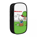 Axyaa Hello Kitty Pencil Case: Large Storage Pencil Pouch for Students