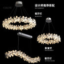 Axyaa Italian Luxury Crystal Chandelier - Designer Simplicity for Villa Dining