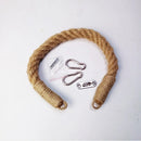 Axyaa Stainless Steel Hemp Rope Toilet Paper Holder