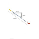 Axyaa Adjustable Long Arm Wall Lamp - Nordic Postmodern Design