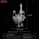 Axyaa Crystal Wall Lamp: Modern European Luxury Light Fixtures