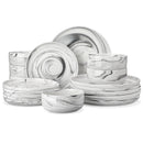 Axyaa 18/36-Piece Ceramic Porcelain Dinnerware Set for 6/12