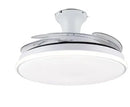 Axyaa Smart LED Fan Ceiling Chandelier for Living Room and Bedroom