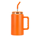 Axyaa 1500ml Insulated Tumbler with Handle and Straw Lid