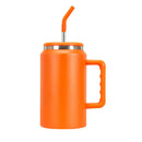 Axyaa 1500ml Stainless Steel Travel Tumbler with Straw Lid - Large Capacity Insulated Mug