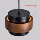 Axyaa Black Travertine Adjustable LED Wall Sconce Reading Lamp